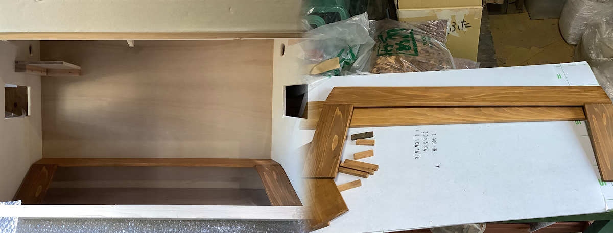 かめぢからケージナチュラル+かめぢからベース陸型